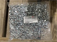 1/2-20 Hex Jam Nuts Bag of 500