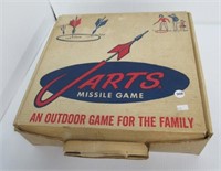 Jarts Missel Game lawn set with original box.