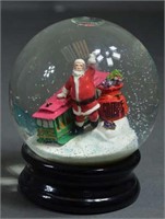 Santa and a Train Gump's Snow Globe