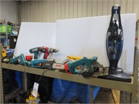 Lot of Assorted Cordless Power Tools