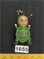 Antique Japanese Pixie Ladybug Ornament