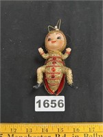 Antique Japanese Pixie Bug Ornament