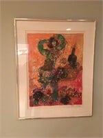 Theo Tobisse Lithograph Picture