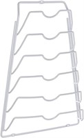 Organize It All Cabinet Door Lid Rack