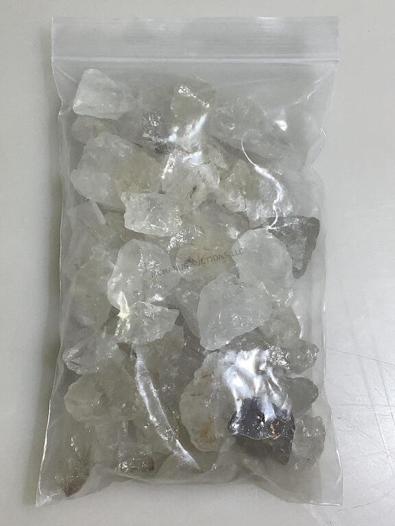 Quartz Crystal fragments. 2lbs bagged.