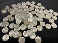 $10 in 90% Dimes