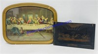 The Last Supper Litho Print & Metal Wall Hanging