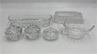 Pressed Glass Lot N