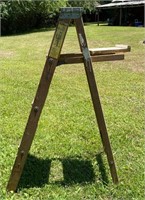 Vintage Wood Step Ladder