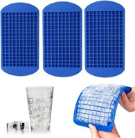 3X Mini Silicone Ice Cube Tray