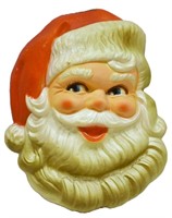 Vintage Foam Jolly Santa Claus Outdoor Decor