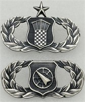 U.S. Air Force 1/20SF. c/b Controller Badges