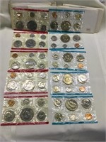 Five 1975 US Mint Bicentennial Uncirculated Sets