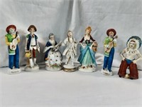 Occupied Japan Porcelain Figurines