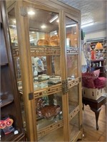 Modern Style Double Door China Closet