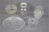 5 Pieces Glassware
