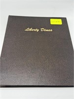 1 Book of Liberty Head Dimes (Missing Key Dates)