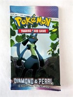 Pokemon Diamond & Pearl Sealed Booster Pack Repro
