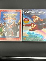 Sky High and Underdog DVD’s