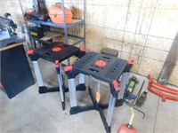 Lot 31  (2) Huskey X Woodworking Stands.