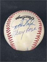 Phillies Autographed Baseball- Allen, Bowa, etc.