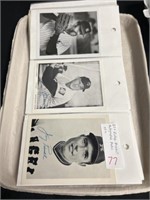 (25+) Vtg. Baseball Autographed Photos, etc.