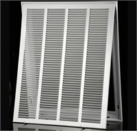 STEEL RETURN AIR FILTER GRILLE FOR SIDEWALL AND