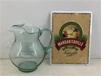 * Margaritaville sign  Jose Cuervo pitcher