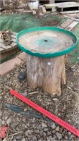 Tree Stump Planter Base