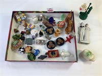 Assorted Doll House Access. & Small Figurines