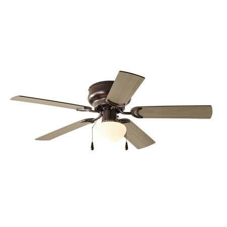 Mainstays 44in Hugger Ceiling Fan with Light