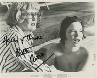 Burnt Offerings Bette Davis signed movie photo. GF