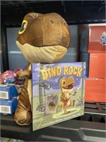 dino rock book and dinosaur