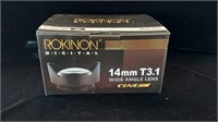 Rokinon 14mm T3.1 Cine DS Lens for Sony E-Mount