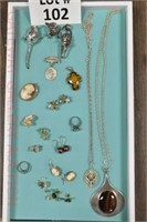 Sterling & .925 Jewelry: