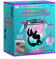 Mermaid Toy Lantern Night Light Craft Kit, Birthda