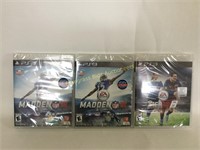 New Lot of 3 PS3 Video Games