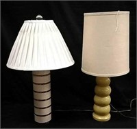2 Vintage Leviton Lamps V7A