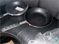 (2) LIKE NEW - NON-STICK SAUTE PANS