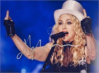 Autograph COA Madonna Photo