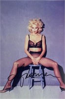 Autograph COA Madonna Photo