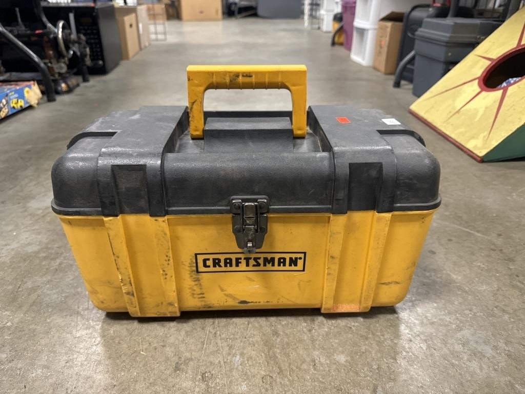 Used Craftsman Plastic Tool Box