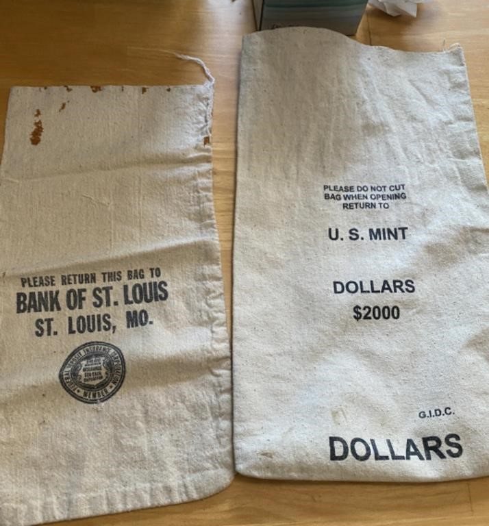 2 US Mint Bags