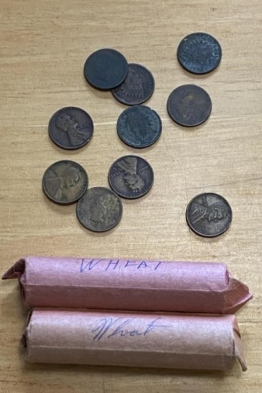 2+ Rolls Wheat Pennies