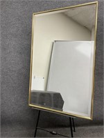 Hanging Wall Mirror with Metal Frame
