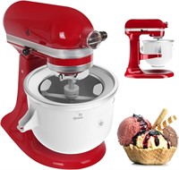 Ice Cream Attachments for Kitchenaid Mixer  4.5Qt+