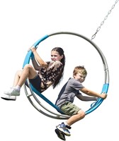 HearthSong 40 Steel-Frame Aerial Hoop Swing