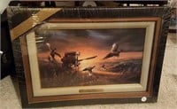 Terry Redlin Evening Surprise, print in frame, new