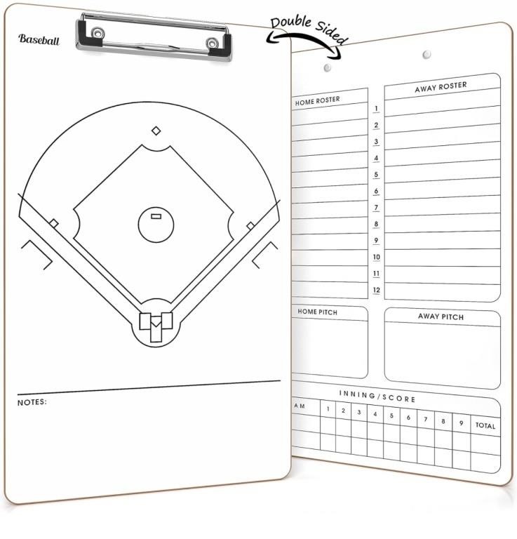 (new) Scribbledo Baseball Dry Erase Board for