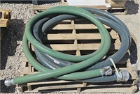 2-1/2" x 20' clear PVC suction hose